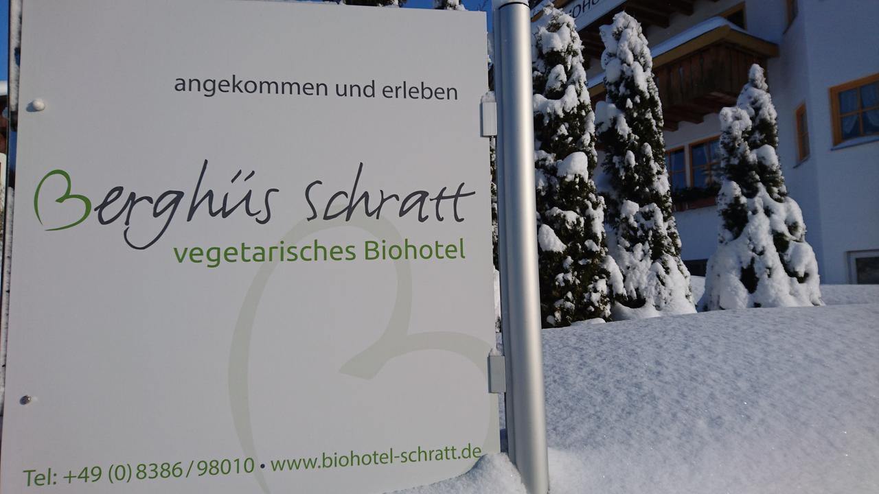 Berghues Schratt - Einfach Anders - Ihr Vegetarisches Und Veganes Biohotel オーバーシュタウフェン エクステリア 写真